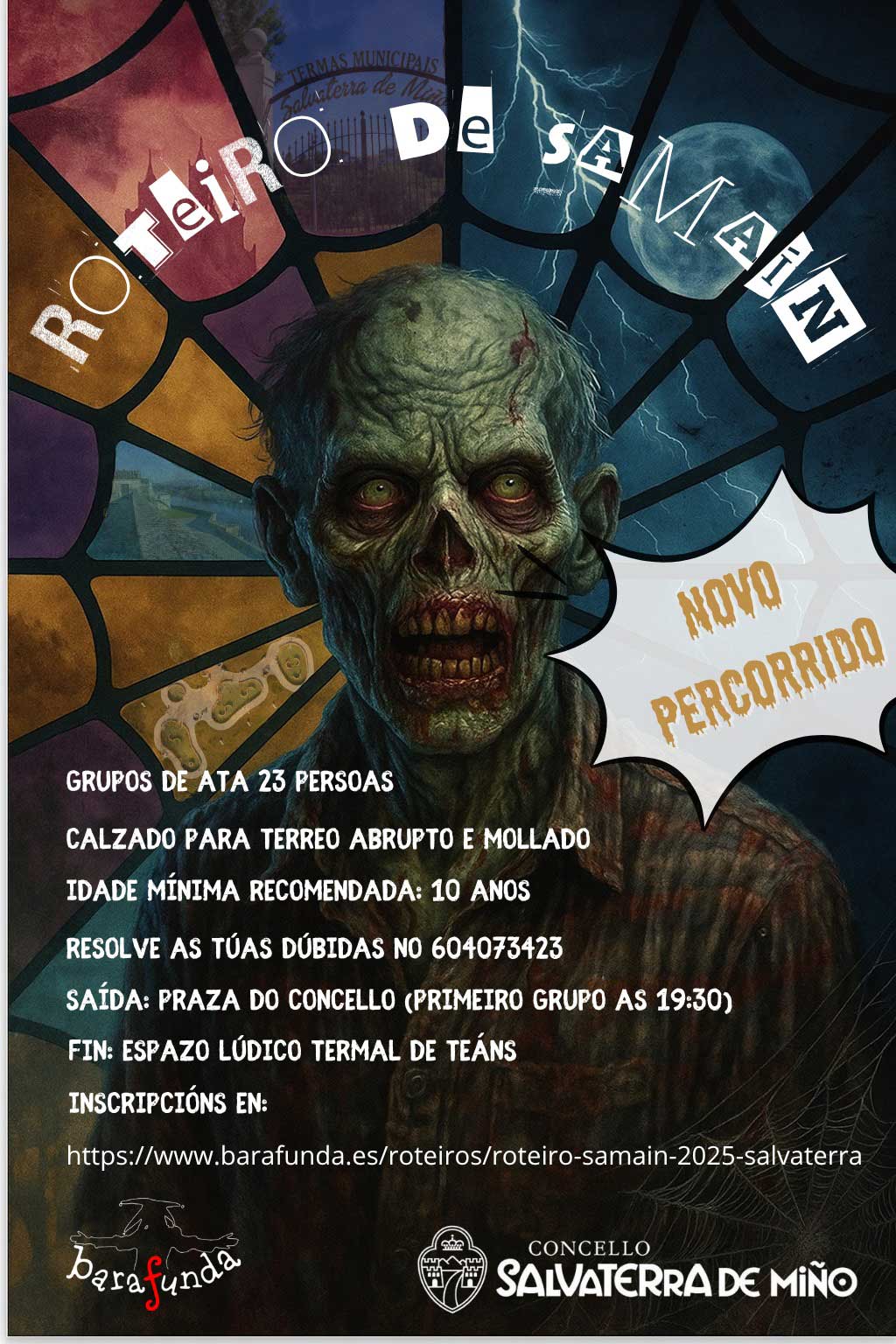 Roteiro Samaín 2025