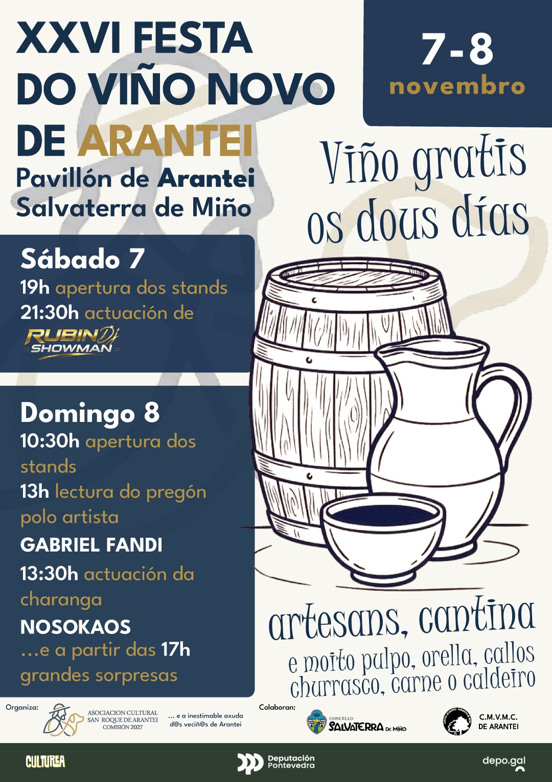 29 10 26 Festa do Viño Novo Arantei